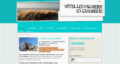 Desktop Screenshot of hotel-palmiers.fr